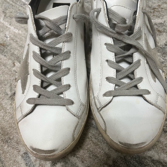 Women's Super-Star with suede star and blue heel tab - Picture 3 of 13